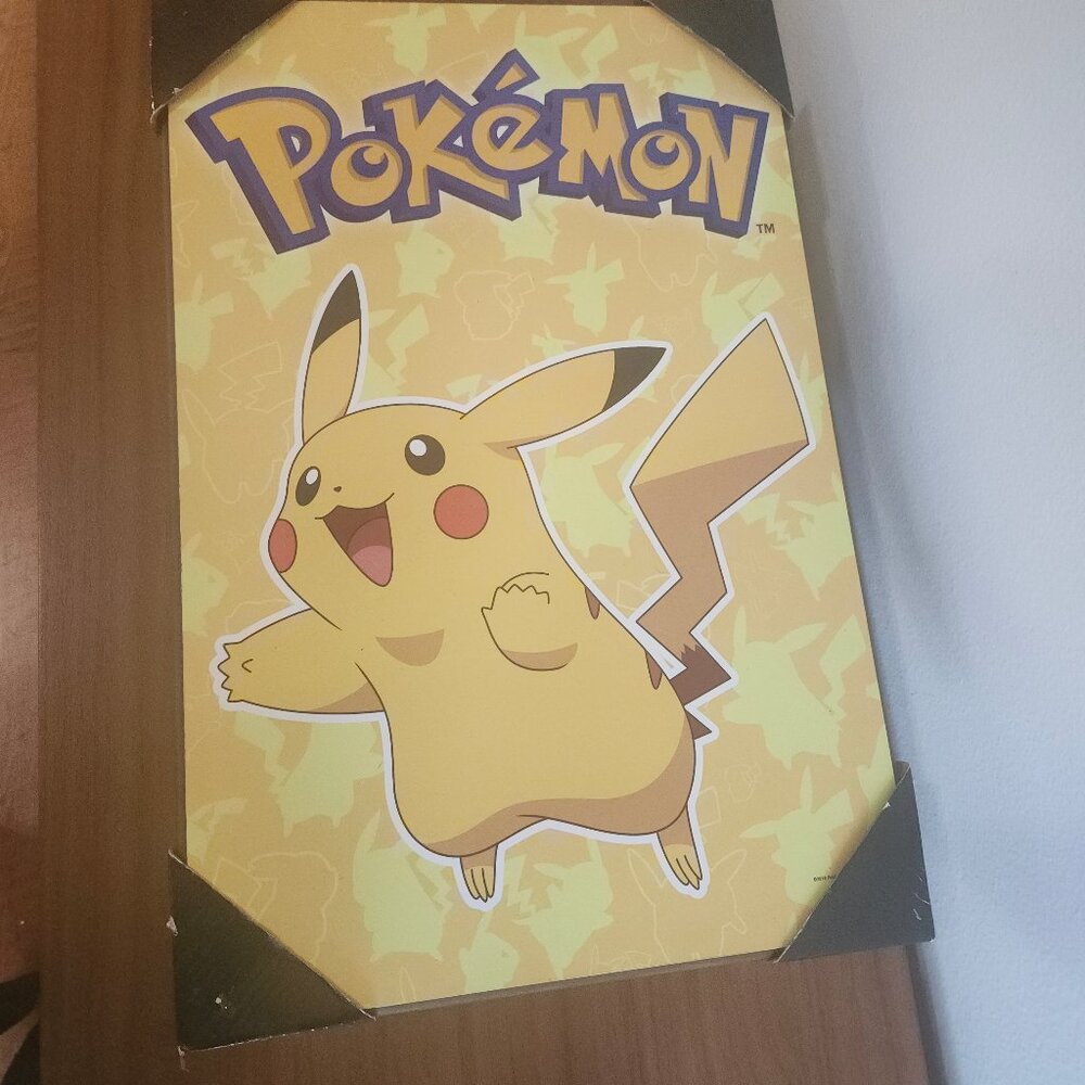 Pokemon Pikachu Large Poster Wall Art
